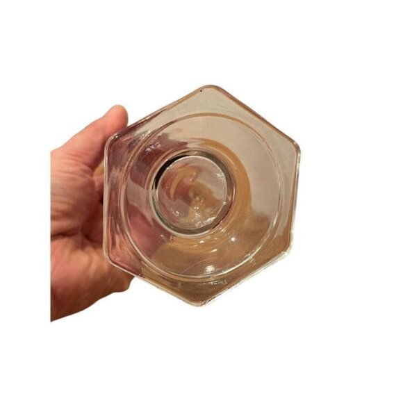 PYREX CORNING 100ml GRADUATED CYLINDER BEAKER 3042 USA RED HEX BASE GLASS VTG - Picture 3 of 15